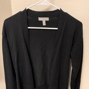 Black ASOS Cropped Cardigan